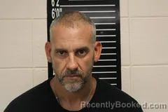 Mugshot of Robert Chad Richards booked in Stone County, Missouri on August 20, 2026
