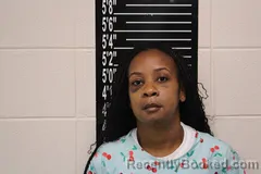Mugshot of Alexis Simone Moechoe booked in Stone County, Missouri on August 29, 2026