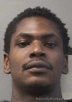 Mugshot of Rashod Dominique Brown booked in Gulf County, Florida on October 14, 2026