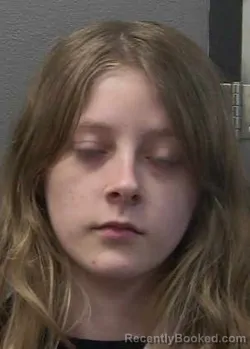 Mugshot of AMELIA GEORGIA KNAPP HANSEN booked in Gulf County, Florida on April 21, 2026