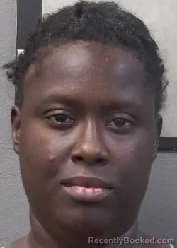 Mugshot of LATIA SHANAZ KADESHIA HARTLEY booked in Gulf County, Florida on July 7, 2026