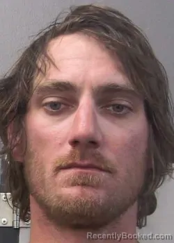 Mugshot of ZANE JEFFERY SWEAZY booked in Gulf County, Florida on March 30, 2026