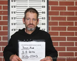 Mugshot of FRED ELMER JONES