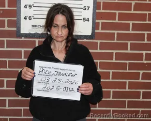 Mugshot of JENNIFER MARIE PRICE