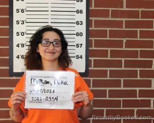 Mugshot of AIKA MARIE MCMILLEN booked in Washington County, Missouri on April 3, 2026