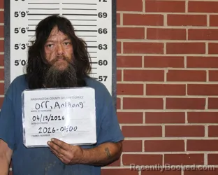 Mugshot of ANTHONY RAY ORR booked in Washington County, Missouri on April 16, 2026