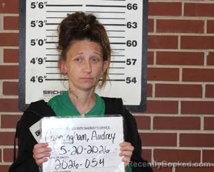 Mugshot of AUDREY DAWN CUNNINGHAM booked in Washington County, Missouri on May 20, 2026