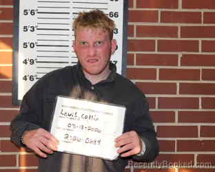 Mugshot of COLLIN NICHOLES LEWIS