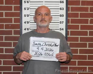 Mugshot of CHRISTOPHER JOSEPH SMITH booked in Washington County, Missouri on April 4, 2026