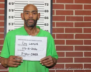 Mugshot of COY RICHARD LEMONS