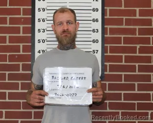 Mugshot of ROBERT ALLEN RADFORD booked in Washington County, Missouri on July 6, 2026