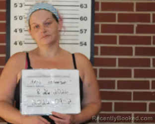 Mugshot of April Nicole Henderson booked in Washington County, Missouri on August 26, 2026