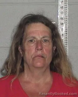 Mugshot of Charlotte Louise Kostelecky booked in Flathead County, Montana on August 22, 2026