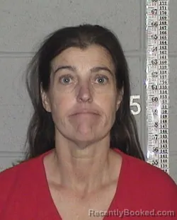 Mugshot of Lisa Ann Caffrey booked in Flathead County, Montana on August 22, 2026