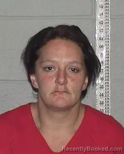 Mugshot of Ashley Ann Evans booked in Flathead County, Montana on August 21, 2026