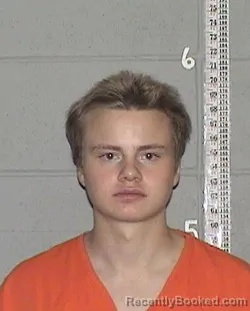 Mugshot of Landon James Norberg booked in Flathead County, Montana on August 15, 2026