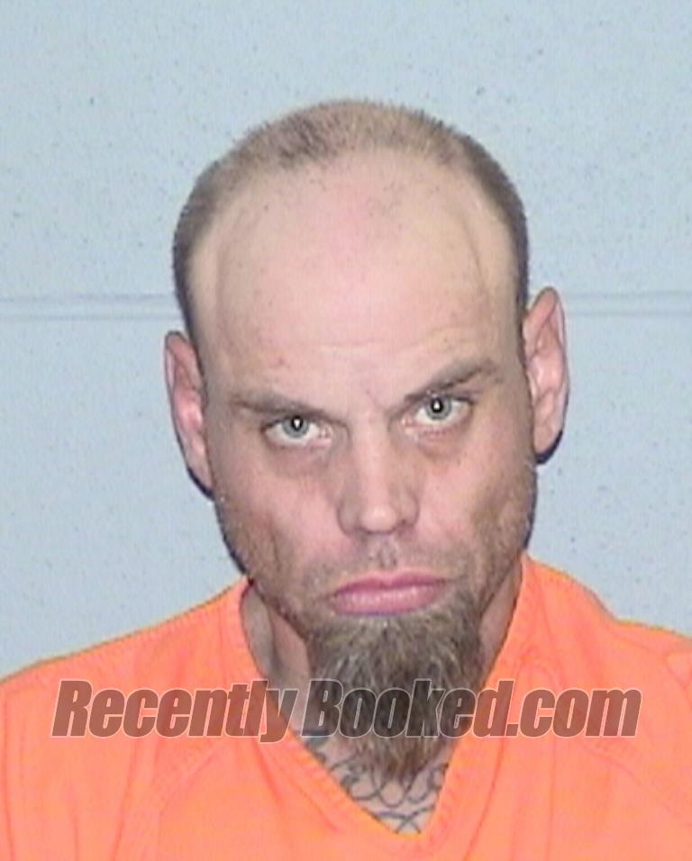 Booking photo from Flathead County, Montana