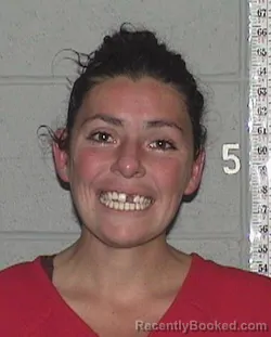 Mugshot of AMY SUE MACHADO booked in Flathead County, Montana on June 27, 2026