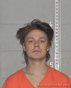 Mugshot of BRIDGER EMERY HANSON booked in Flathead County, Montana on March 31, 2026