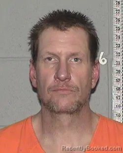 Mugshot of CORY ALLEN HANSON booked in Flathead County, Montana on March 12, 2026