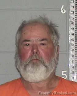 Mugshot of DWIGHT RICHARD DEPUE booked in Flathead County, Montana on June 25, 2026