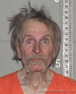 Booking photo from Flathead County, Montana