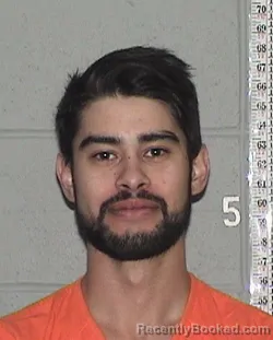 Mugshot of GABRIEL ISAIAH SANCHEZ booked in Flathead County, Montana on June 14, 2026