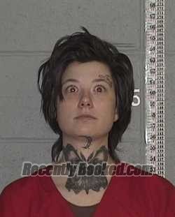Booking photo from Flathead County, Montana