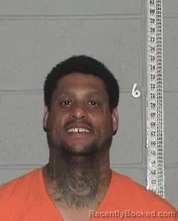 Mugshot of JEREL LAMAR JEFFRIES booked in Flathead County, Montana on July 13, 2026
