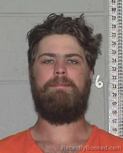 Mugshot of JUSTIN JOSEPH MCINTYRE booked in Flathead County, Montana on July 6, 2026