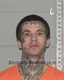 Booking photo from Flathead County, Montana