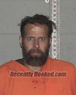 Booking photo from Flathead County, Montana