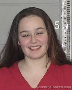 Mugshot of MALLORY GRACE BONEFEOLE booked in Flathead County, Montana on April 4, 2026