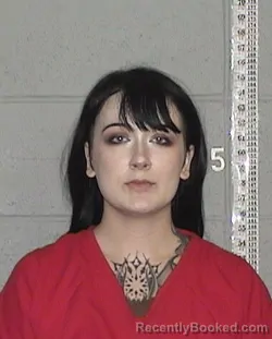 Mugshot of MEGAN LOKELANI CHRISTENSEN booked in Flathead County, Montana on May 8, 2026