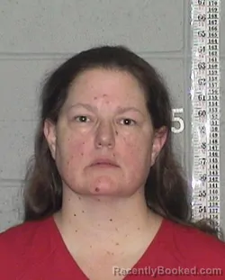 Mugshot of SANTA SAMANTHA GIARMO booked in Flathead County, Montana on June 15, 2026