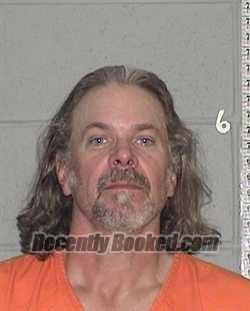 Booking photo from Flathead County, Montana