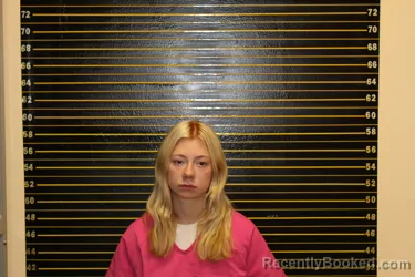 Mugshot of Chloe Rose Watson booked in Toole County, Montana on August 15, 2026