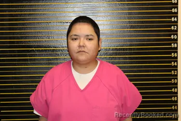 Mugshot of Trinity Don Sutherland booked in Toole County, Montana on September 22, 2026