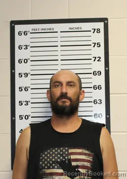 Mugshot of DONALD DUSTIN FARRAR booked in Valley County, Montana on July 30, 2026