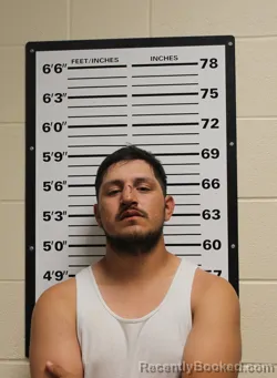 Mugshot of CHRISTIAN STEVENS AZURE booked in Valley County, Montana on July 12, 2026