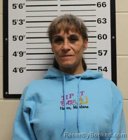 Mugshot of Christina Ann Peterson booked in Valley County, Montana on September 14, 2026