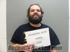 Booking photo from Cass County, Nebraska