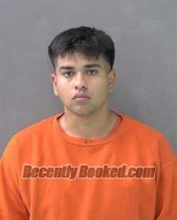 Booking photo from Bell County, Texas