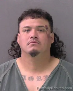 Mugshot of ANDRES JUNIOR SAUCEDO booked in Bell County, Texas on March 28, 2026