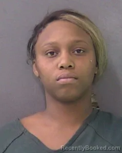 Mugshot of INDIA ROSHELL MARIE DALE booked in Bell County, Texas on April 7, 2026