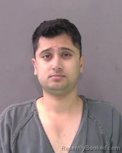 Mugshot of ANKIT BHANDARI booked in Bell County, Texas on May 12, 2026