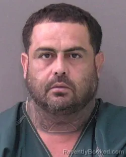 Mugshot of JAIME JOSE SANTIAGO FLORES booked in Bell County, Texas on May 13, 2026