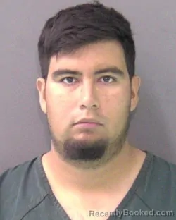 Mugshot of DAVID ARMANDO GUZMAN MEJIA booked in Bell County, Texas on May 18, 2026