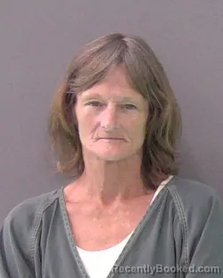 Mugshot of JANE CHRISTINE HALL booked in Bell County, Texas on June 25, 2026