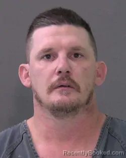 Mugshot of Dustin Erick Kelley booked in Bell County, Texas on August 3, 2026
